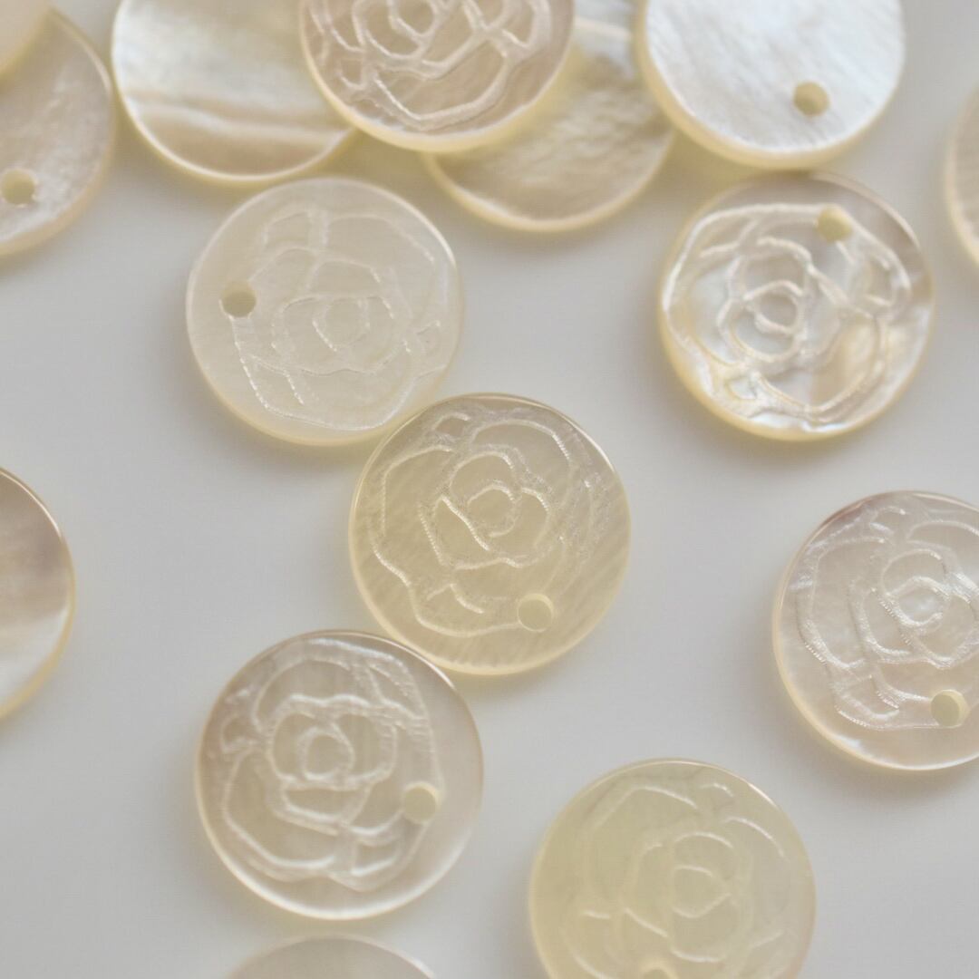 『ビンテージチャーム』日本 6個 10㎜ C-8