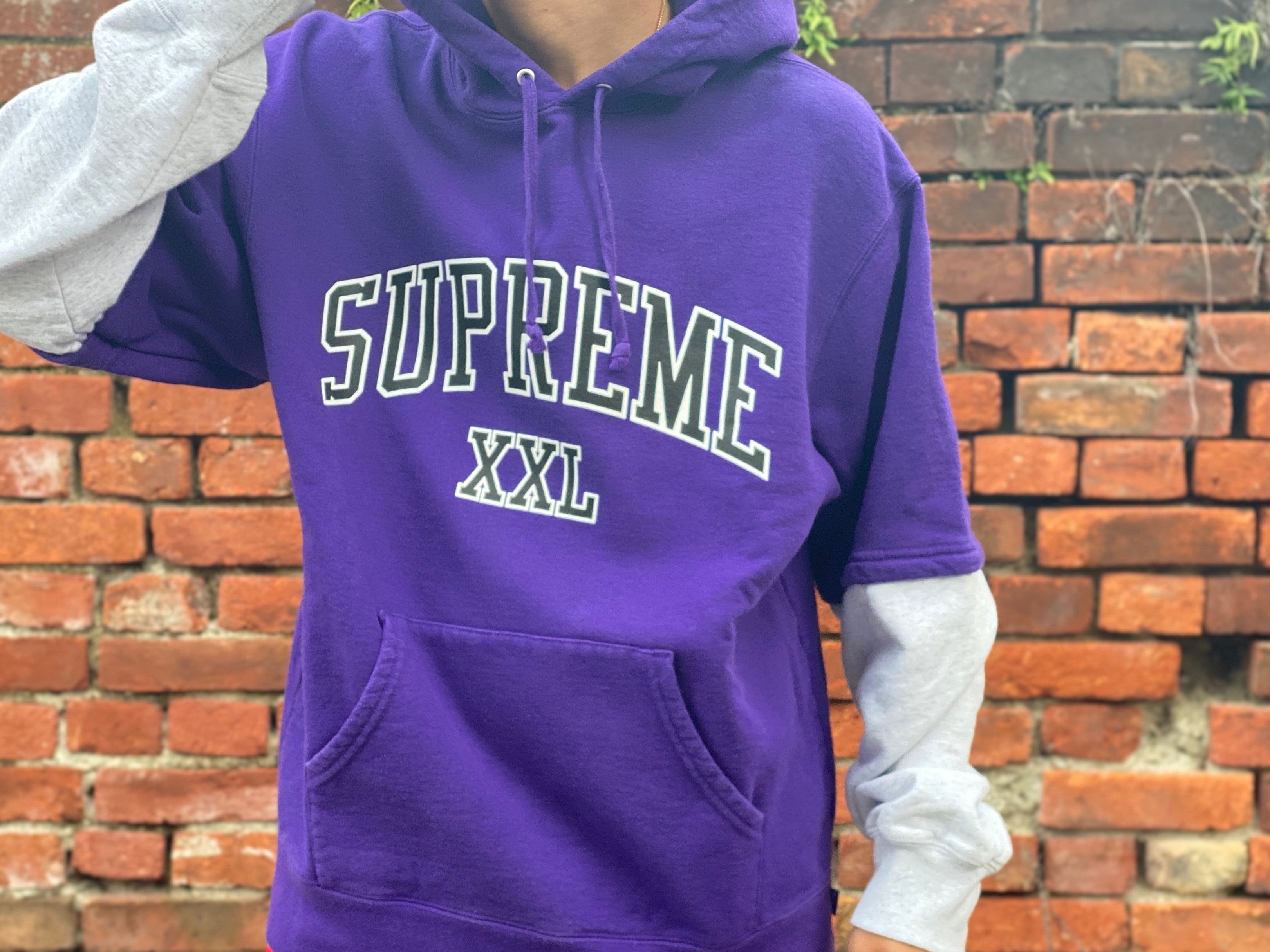 Supreme 20SS XXL Hooded Sweatshirt PURPLE MEDIUM 90JG7647 | BRAND ...