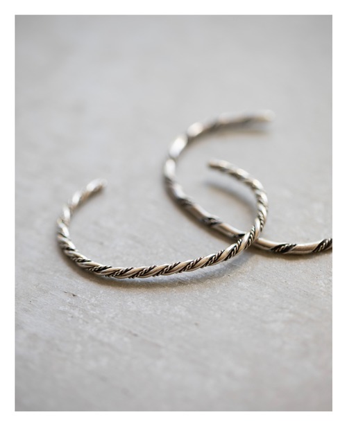 Double Twist Horse Whisperer Silver Bangle (c. 1970s)