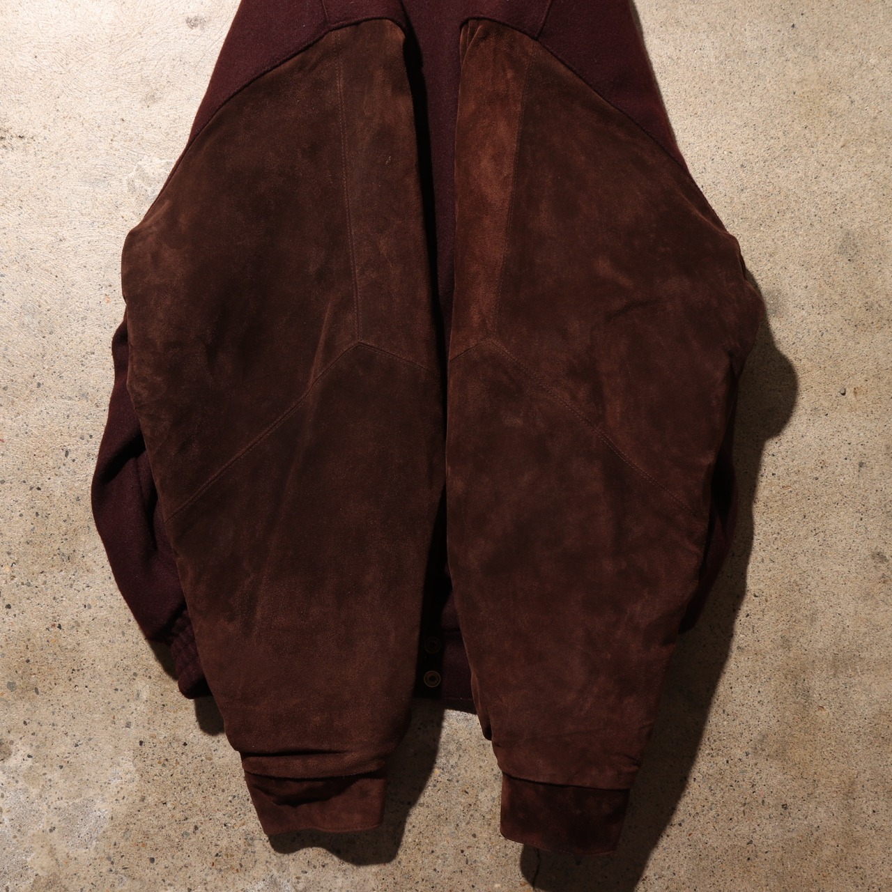 極美品 L 80s NIKE Boston Celtics ボストン・セルティックス スエード レザースタジャン ナイキ