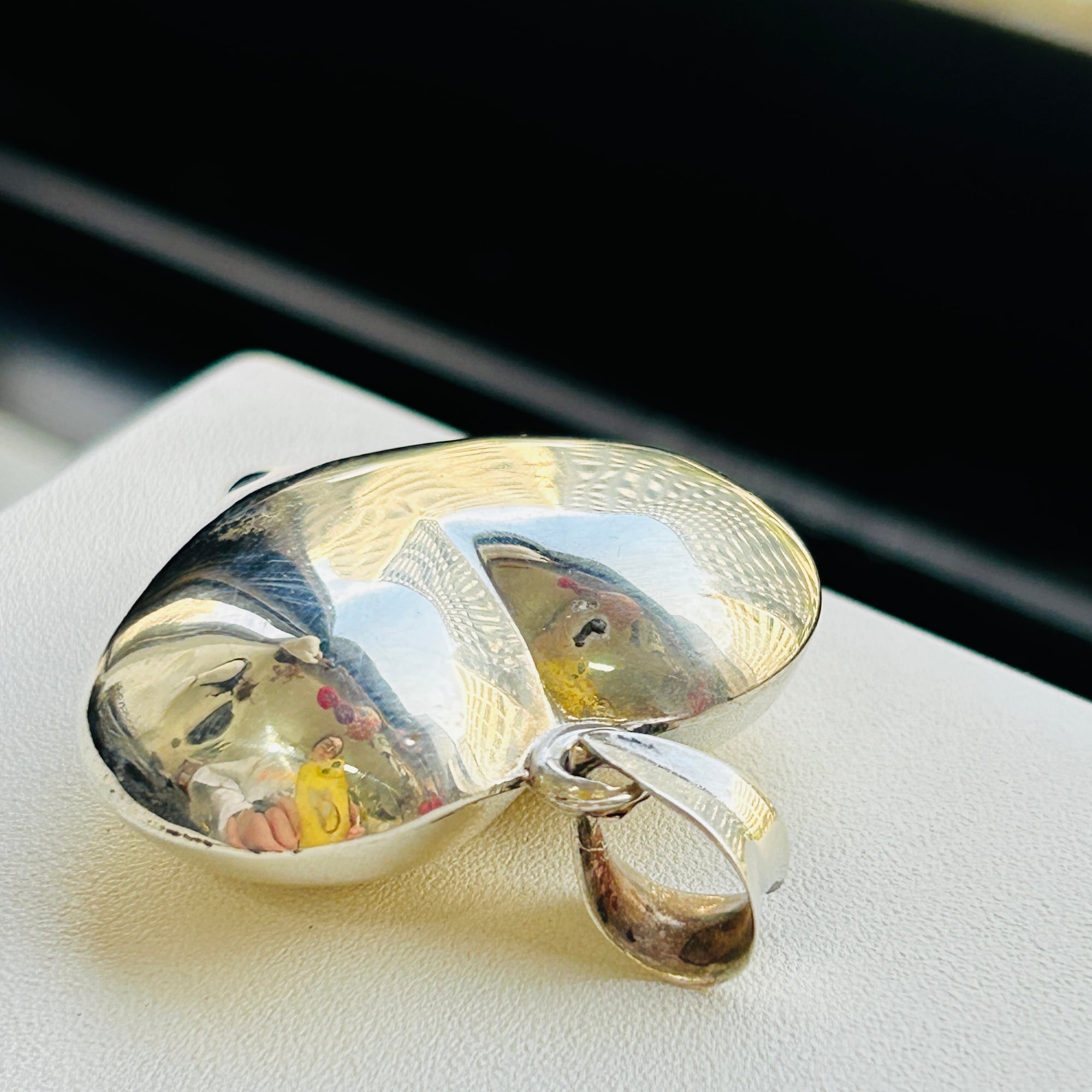 シルバー925 Puffy heart チャーム | Milo Antiques & Vintage