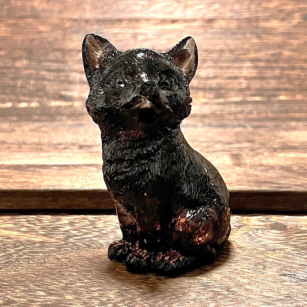 ウルフ オルゴナイト 狼 スモーキークォーツ グラウンディング