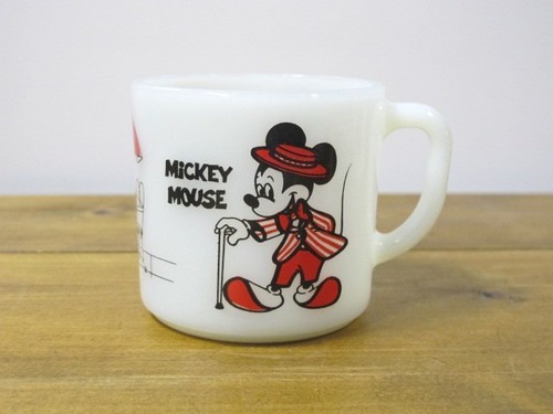 Fire King ファイヤーキング ミッキー＆ミニー/  Disney Mickey & Minnie