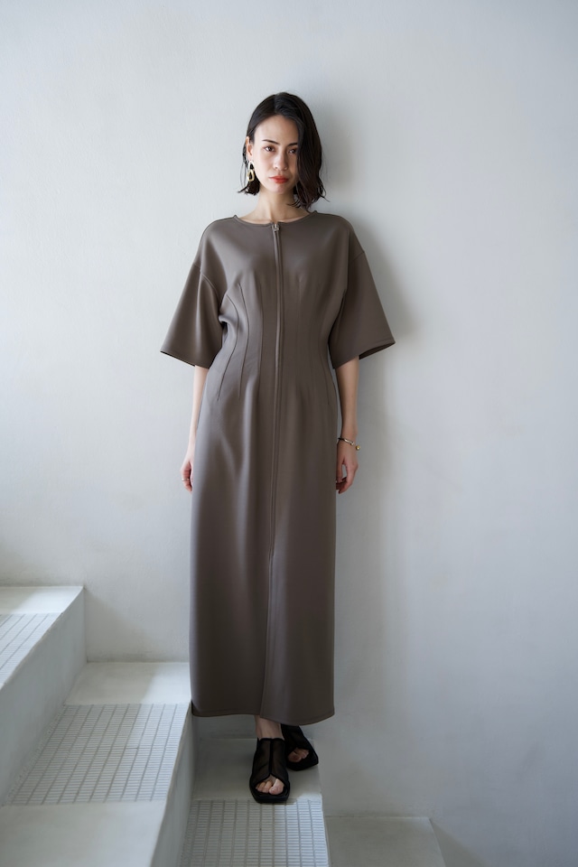 2WAY ZIPUP DRESS【CA2S-O334】