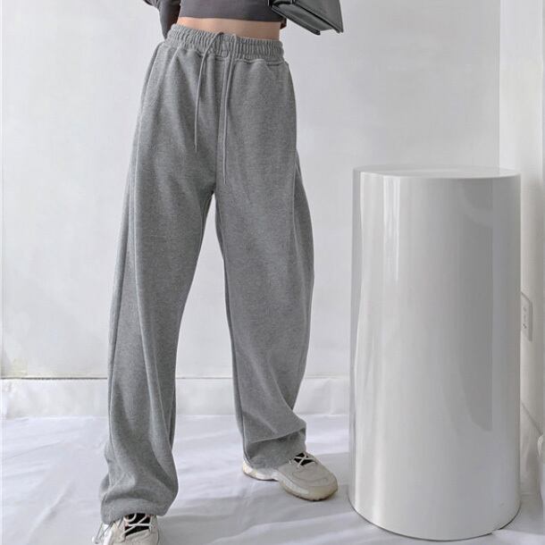 ★WIDE LOOSE SWEATPANTS　☝04003