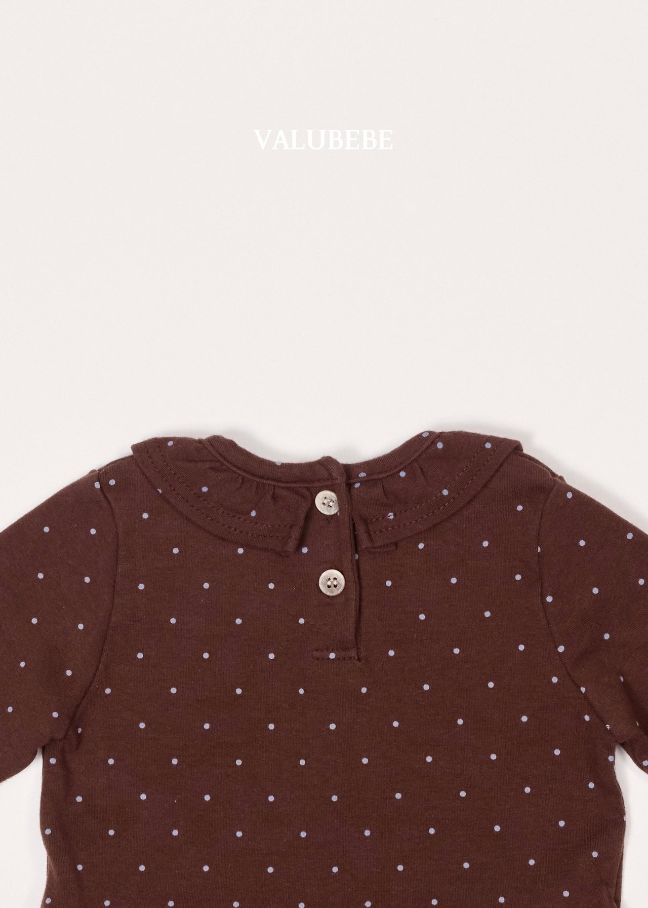 送料無料【予約】/ シュシュドットフリルTシャツ / valubebe