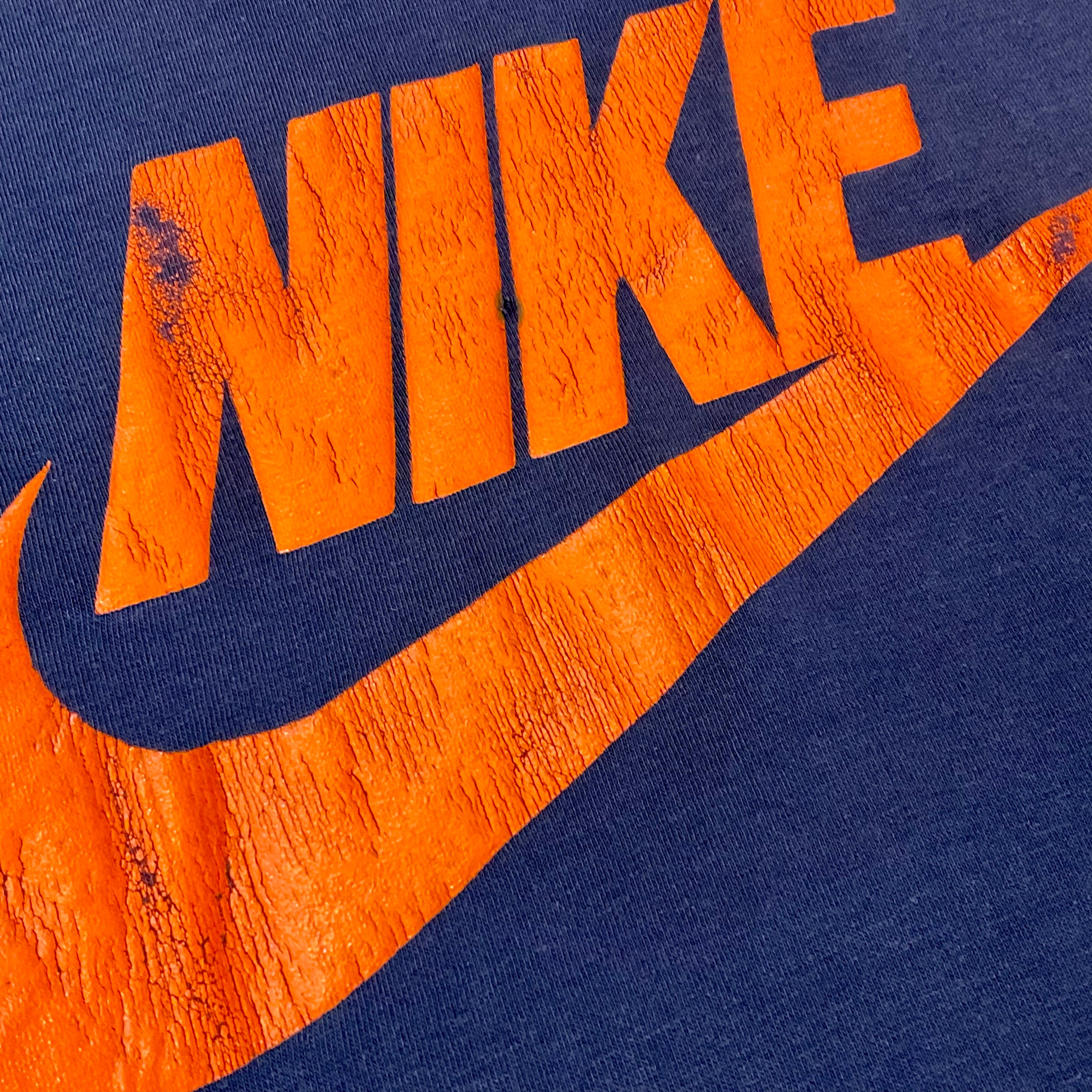 70's NIKE Big Orange BASKETBALL CAMP Tシャツ S オレンジタグ