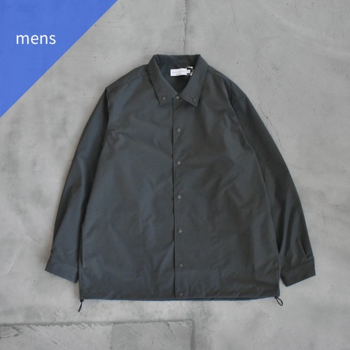 MANUAL ALPHABET | WEATHER CLOTH SPINDLE SHIRT JACKET　シャツジャケット