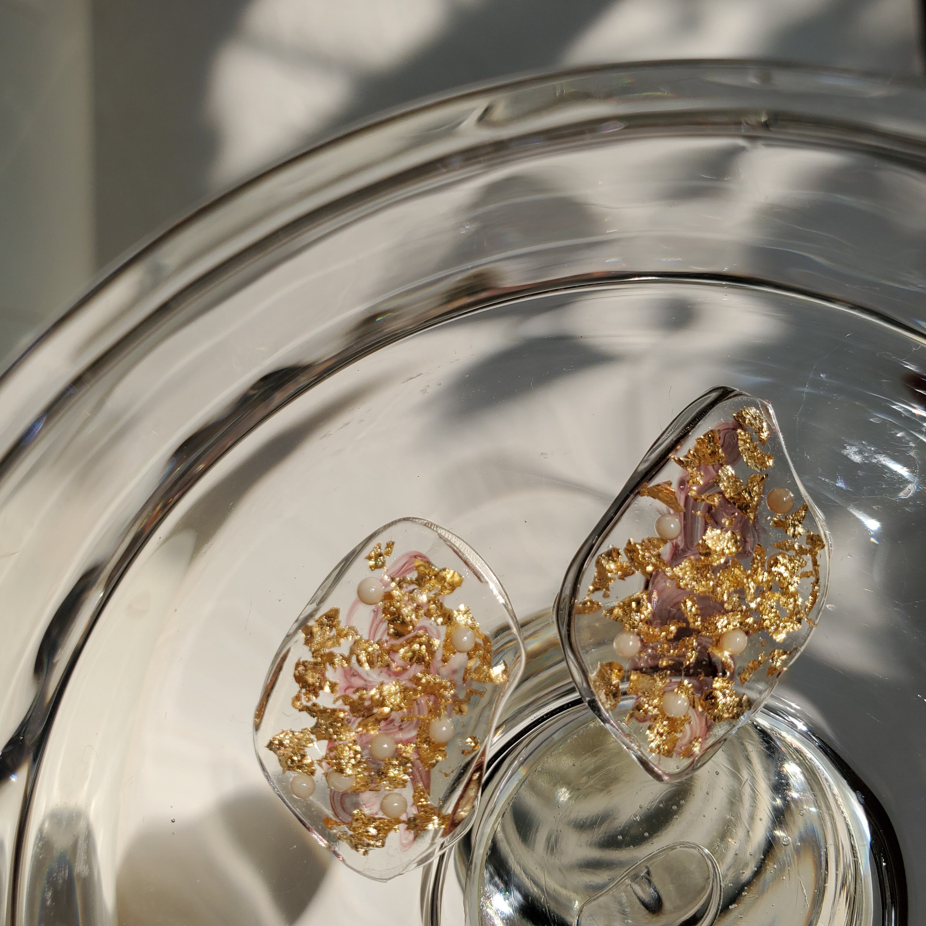 アゲート型レジン:クリアワイン