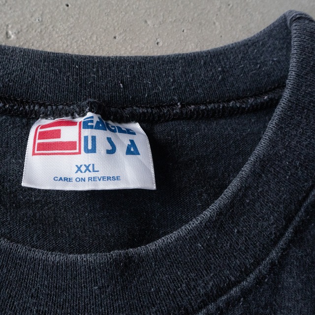 "SHERIFF'S DEPT. SUFFOLK COUNTY" vintage  '90s Embroidery T-Shirt