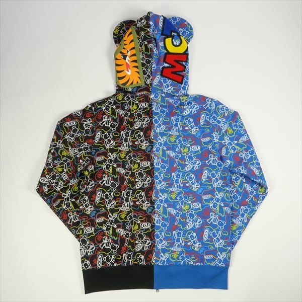 BAPE MEDICOM TOY メディコムトイ シャーク フーディ 2XL