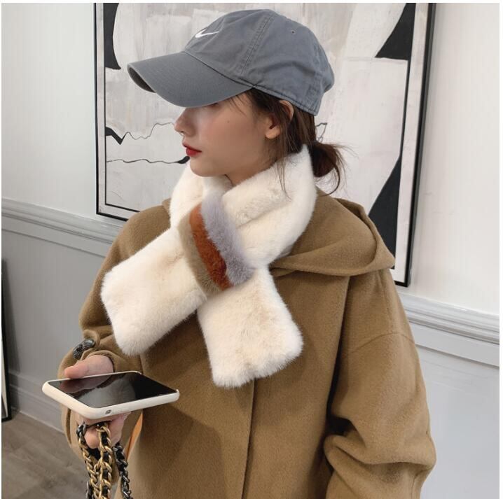 ストール スカーフ マフラー レディース モコモコ ふんわり 可愛い 無地 厚手 2020秋冬新作