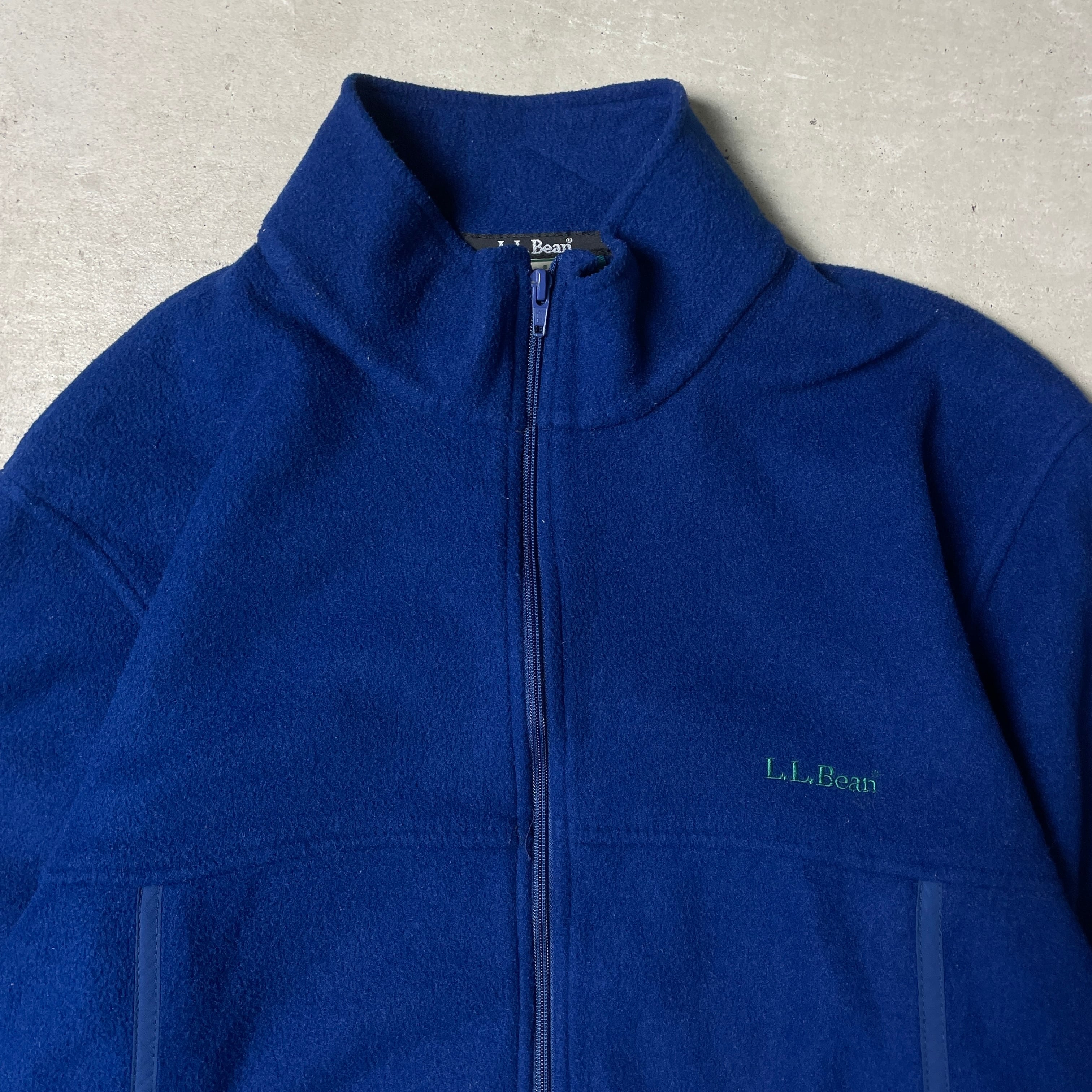 90s ポルトガル製 レア L.L.Bean ハーフジップ プルオーバー