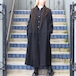 USA VINTAGE otello pelle VELOUR SHAWL COLLAR WOOL CHESTERFIELD COAT/アメリカ古着ベロアショールカラーウールチェスターフィードコート