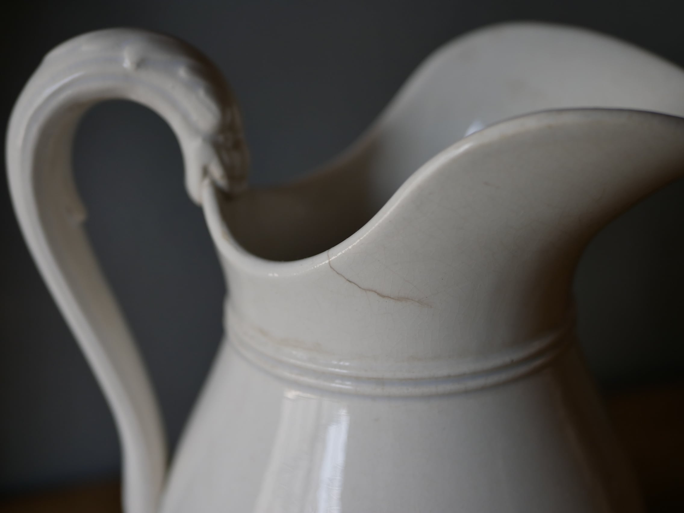 サルグミンヌ窯 ピシェ ピッチャー フランスアンティーク ブロカントの