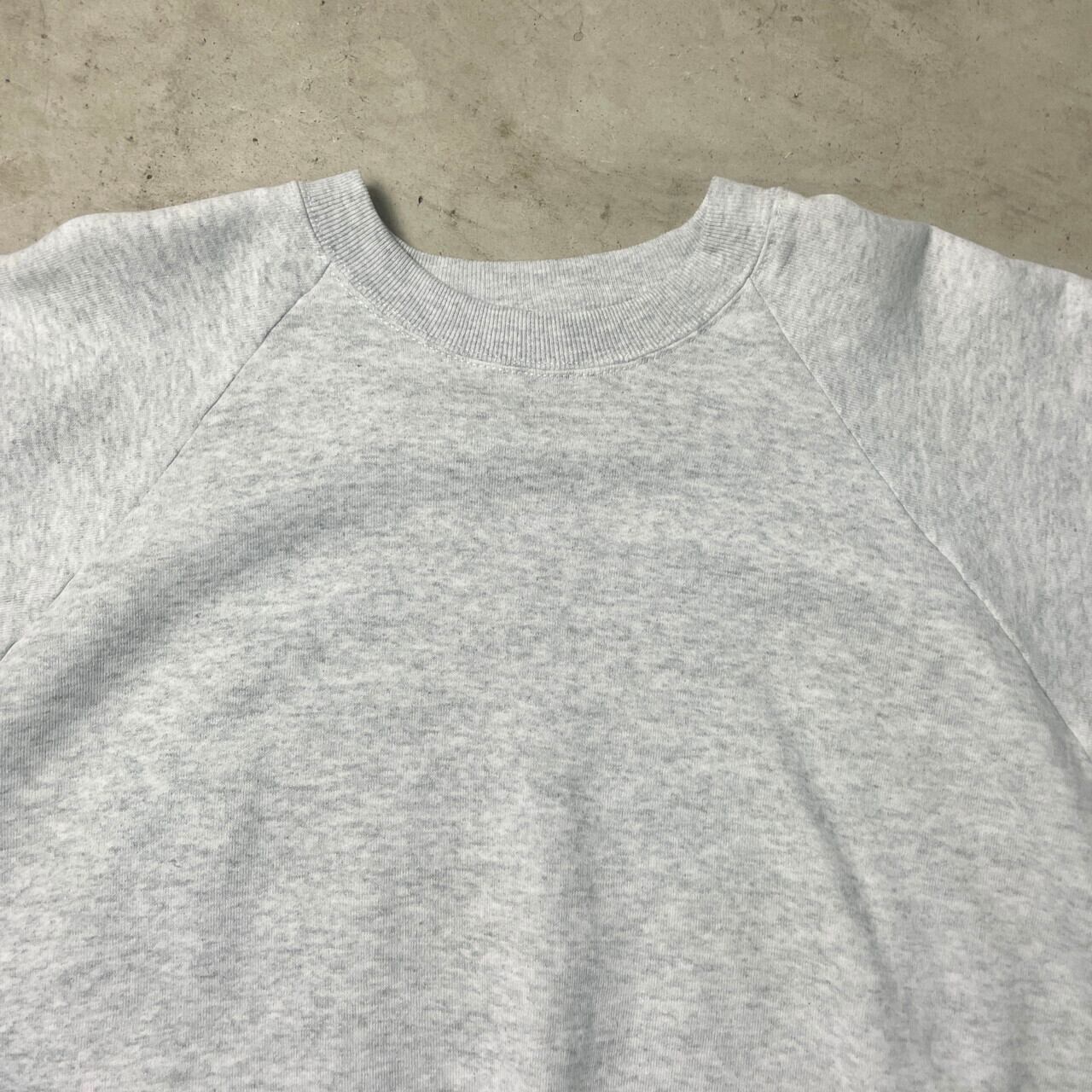 00年代 FRUIT OF THE LOOM ラグランスウェットシャツ ブランク