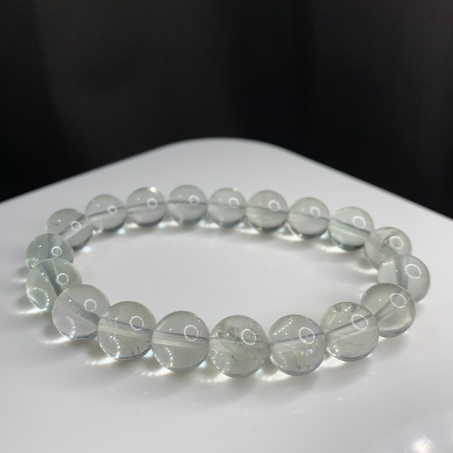 b163 カラーレスフローライトブレスレット