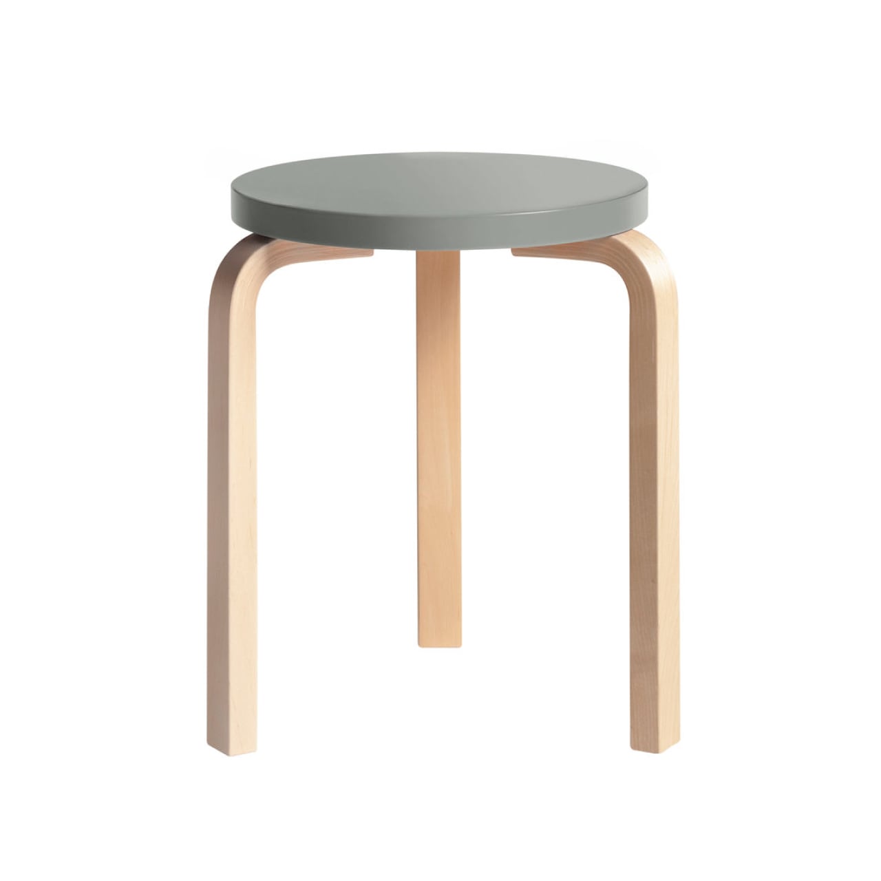 アルテック　スツール60 3本脚　ミナペルホネン　artek　scope　グレー スツール 60 / グレー ラッカー / Stool 60 / grey lacquer / 3本脚