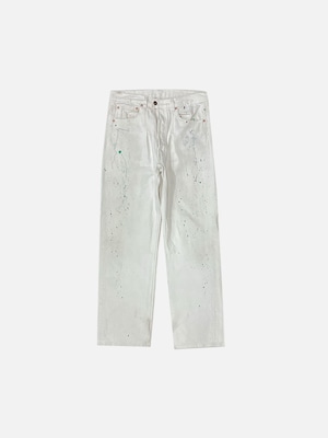 ONE TUCK  PAINTING PANTS(2)