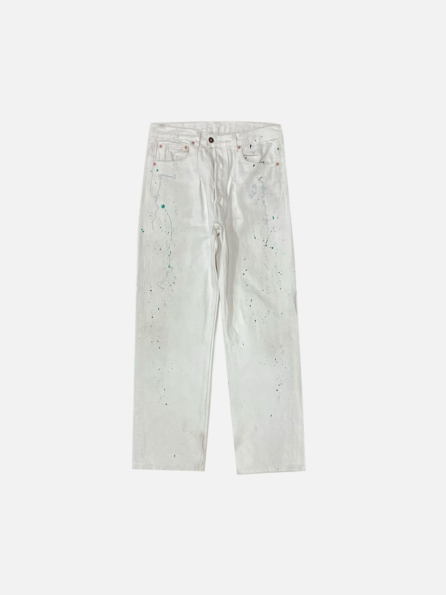 ONE TUCK  PAINTING PANTS(14)