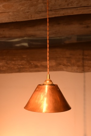 銅製ペンダントランプ（中型）　※現品有り