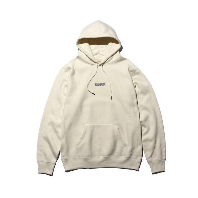 【STAY DUDE COLLECTIVE】Side Panel Heavy Hoodie FW21 (NATURAL)