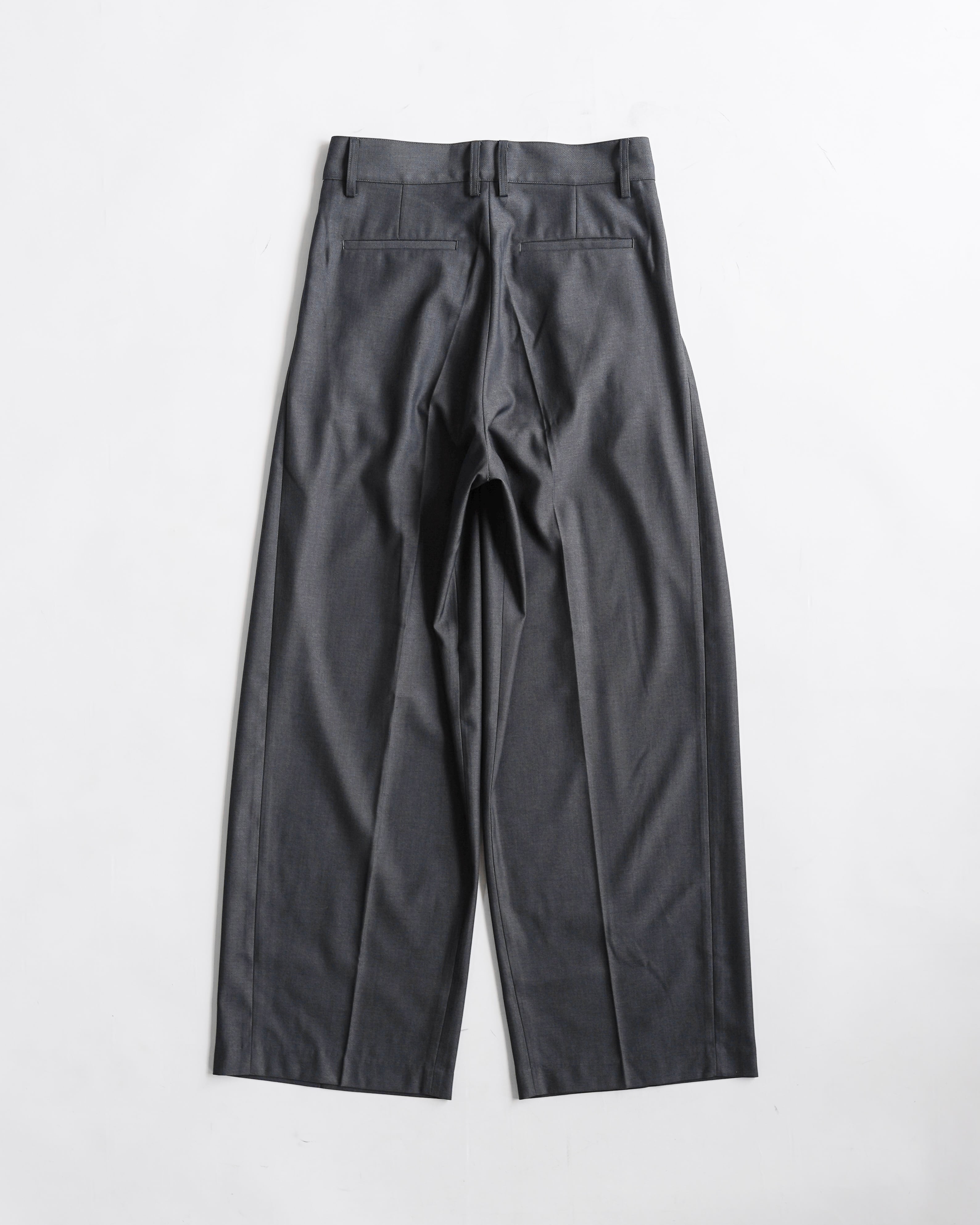 Hype】two tuck wide trousers | hypeofficial