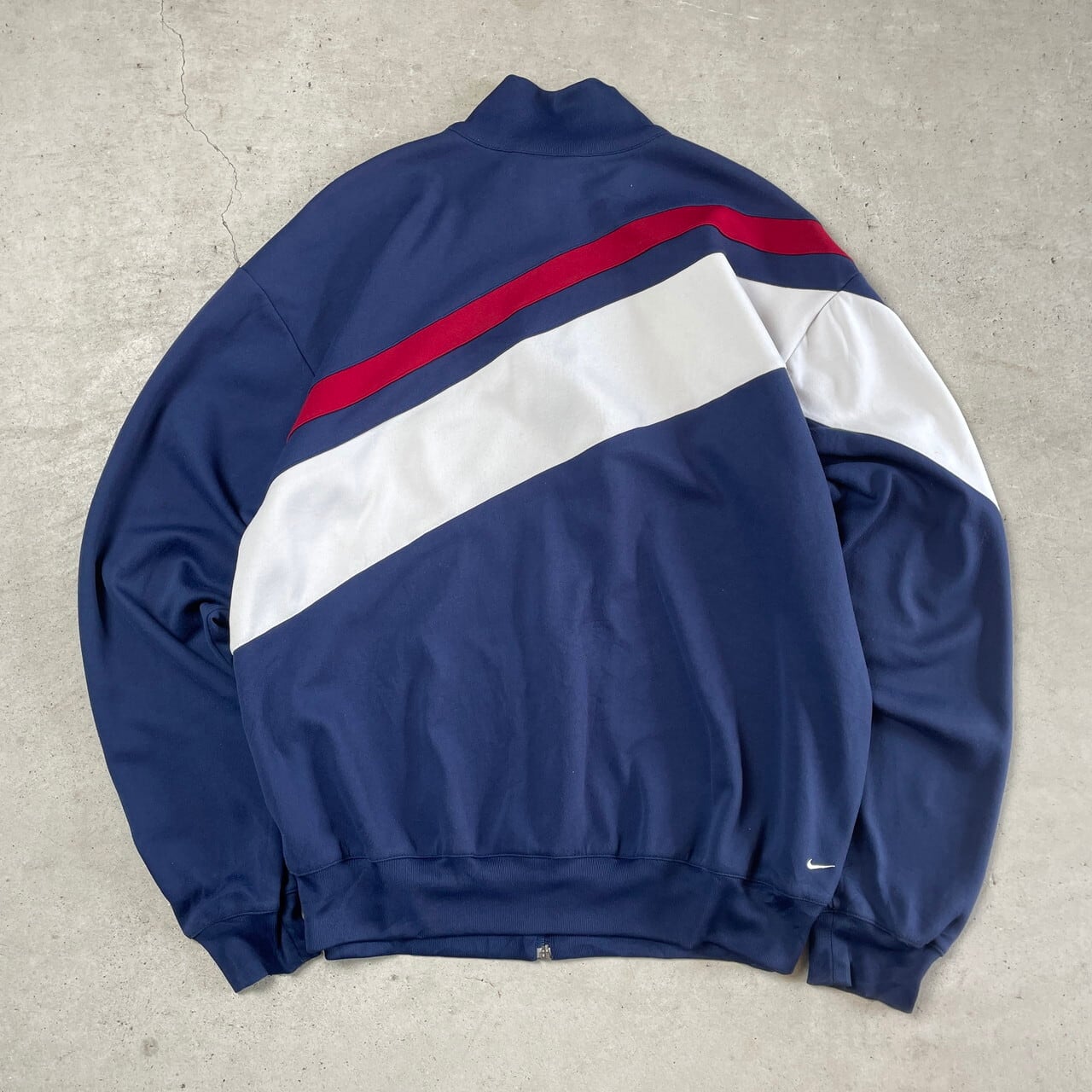 00年代 NIKE ナイキ アシンメトリー ジャージ トラックジャケット