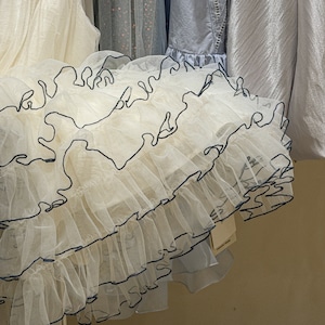 夏チュールベストワンピース