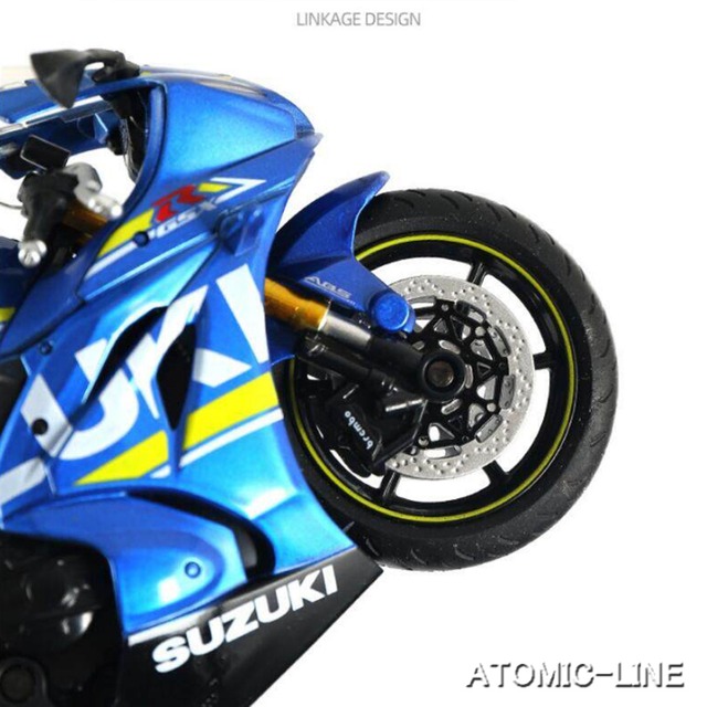 1/12 スズキ GSX-R1000 ミニカー 全4色 バイク 合金モデル 模型 ジオラマ