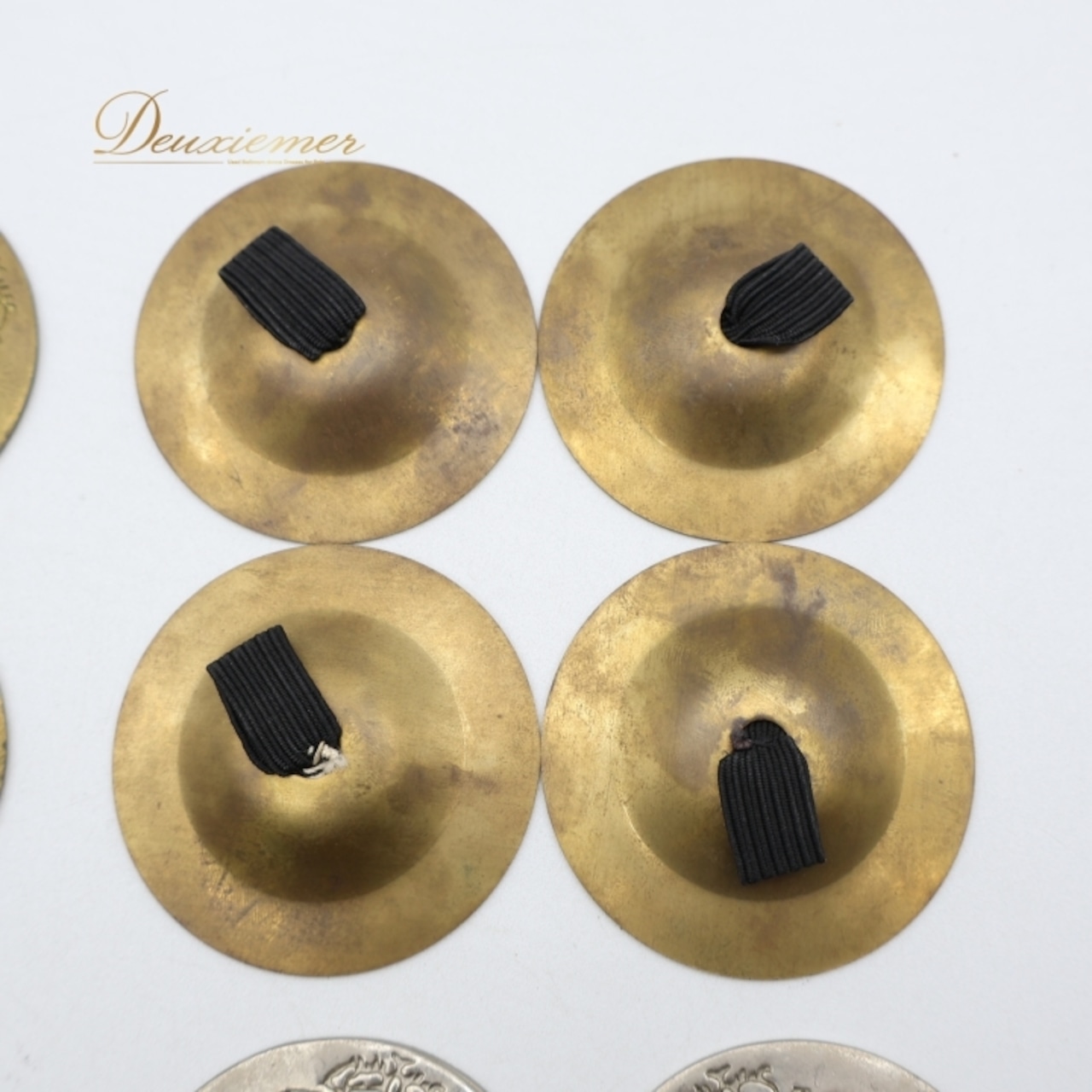 ベリーダンス ジル 全4組 まとめ売り 金 銀 フィンガーシンバル ミニシンバル 小物 小道具 ペア 両手 楽器 ダンス小物 イベント 練習 レッスン ステージ 民族舞踏 ゴールド系 シルバー系