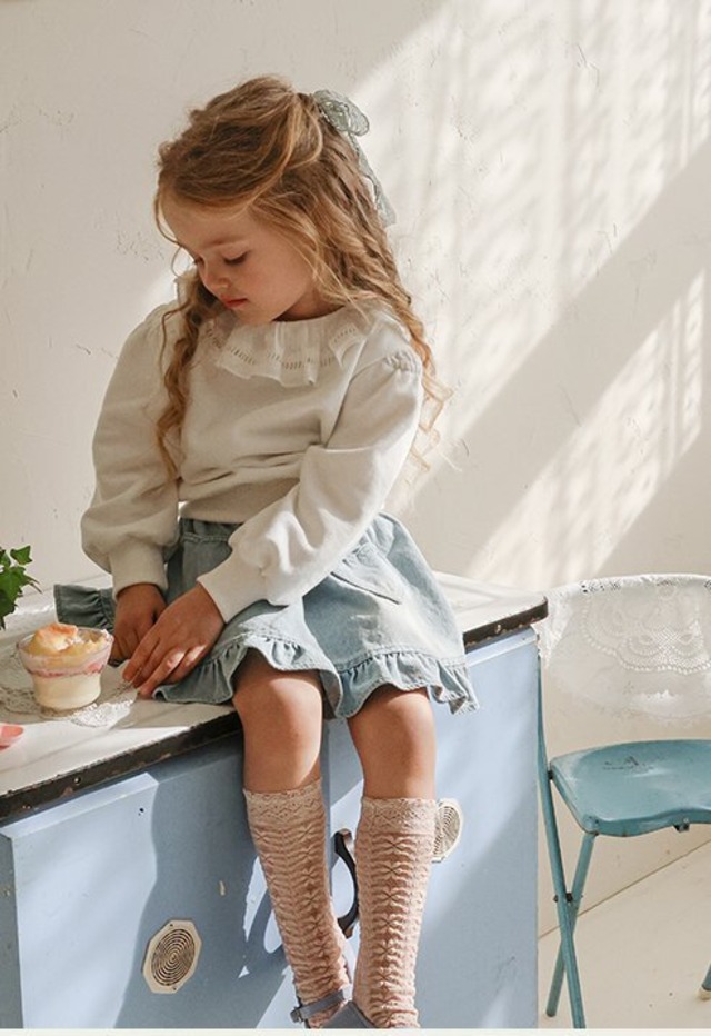 ※お洋服と同梱限定※【1/31〆予約】<flo>  Cindy knee socks