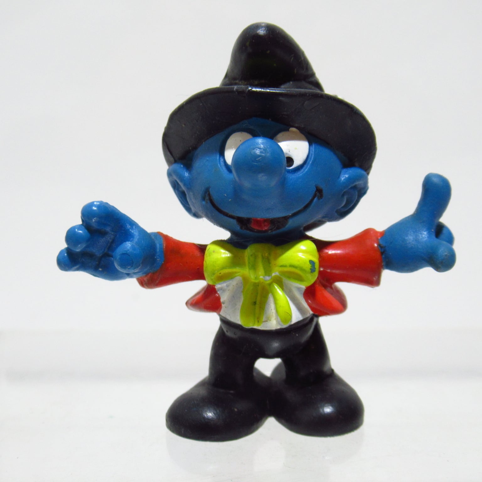 SMURFS スマーフ 黒帽子 PVC フィギュア [&2] | ハチクマ商店