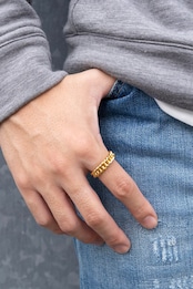 【chain ring】 / GOLD