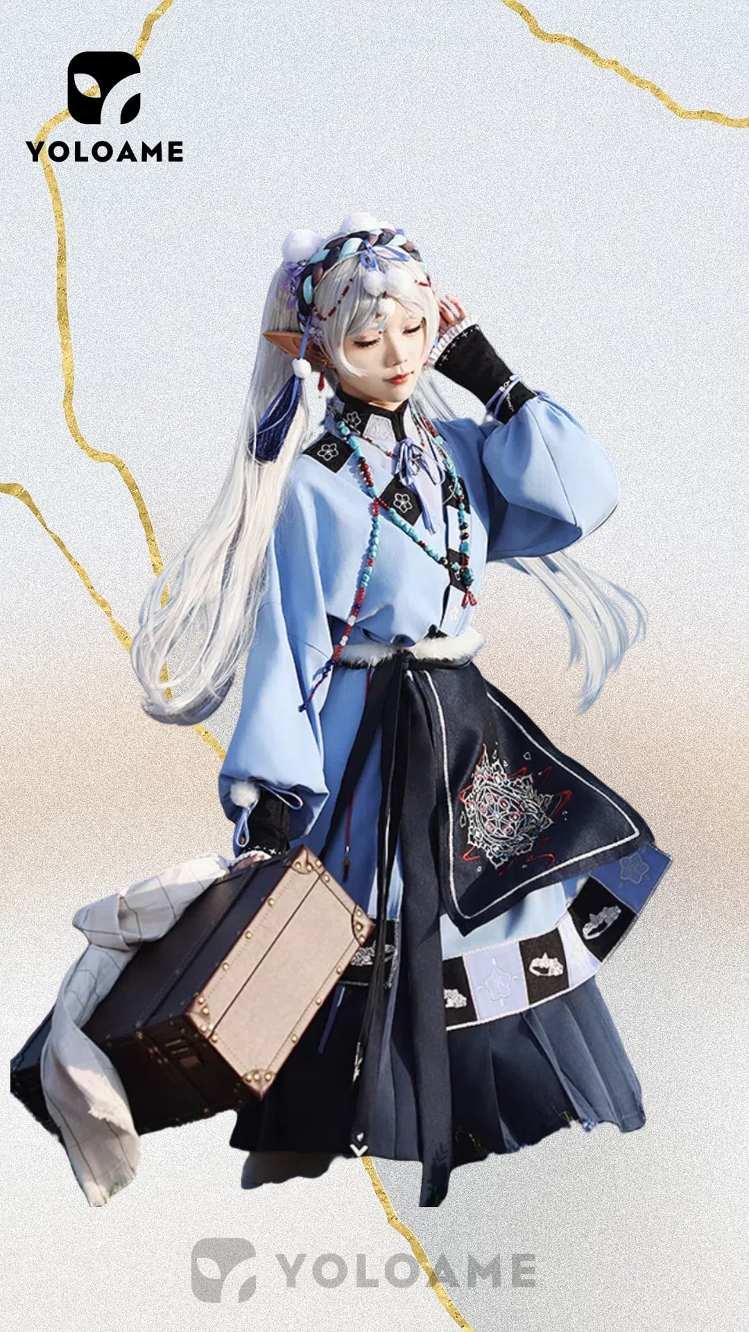 三分妄想 葬送のフリーレン フリーレン コスプレ 衣装 | YOLOAME公式