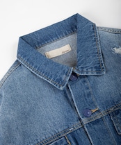 【#Re:room】VINTAGE DROP SHOULDER DENIM JACKET［REJ113］