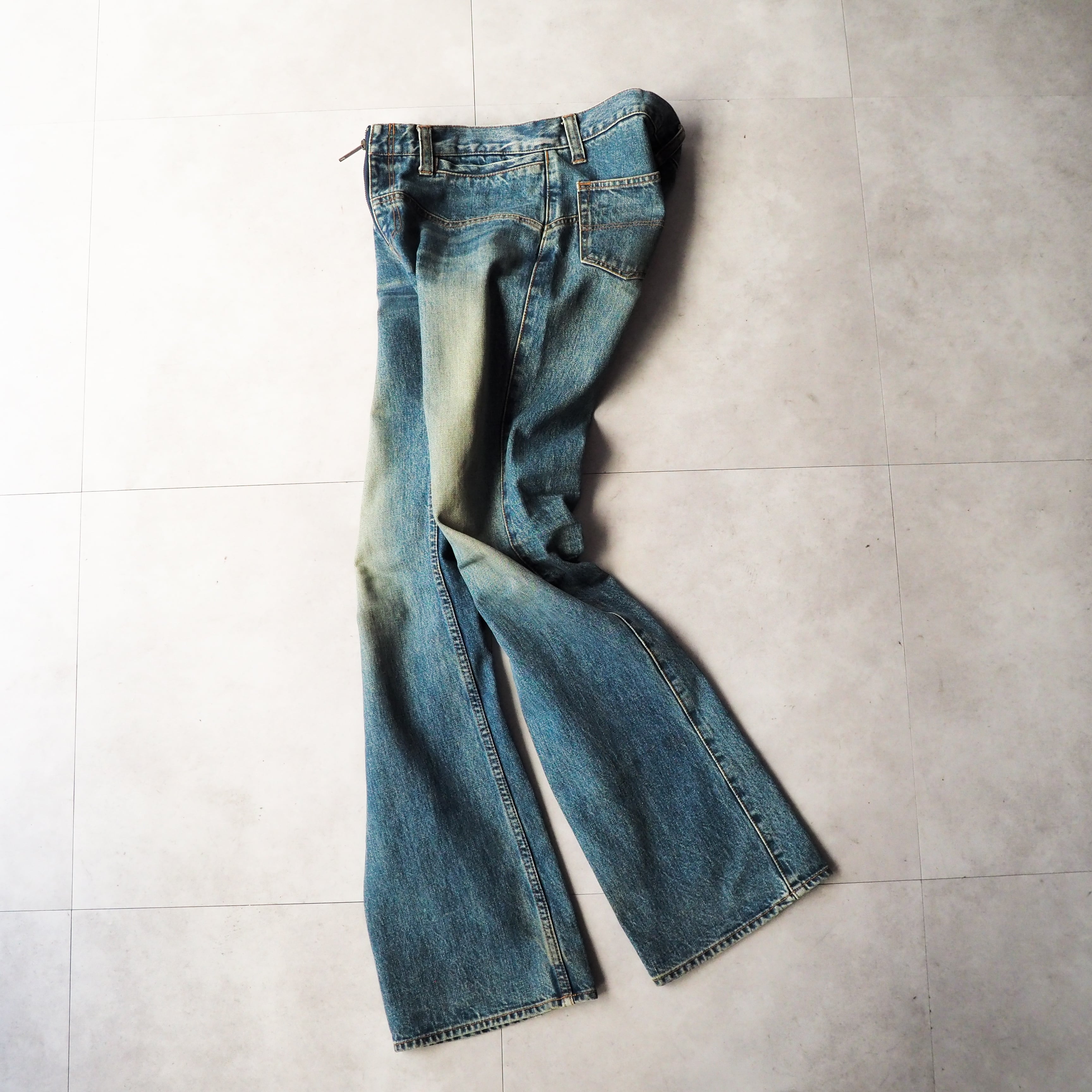 90s-00s “hysteric glamour kinvy” boots cut denim pants 90年代 2000 