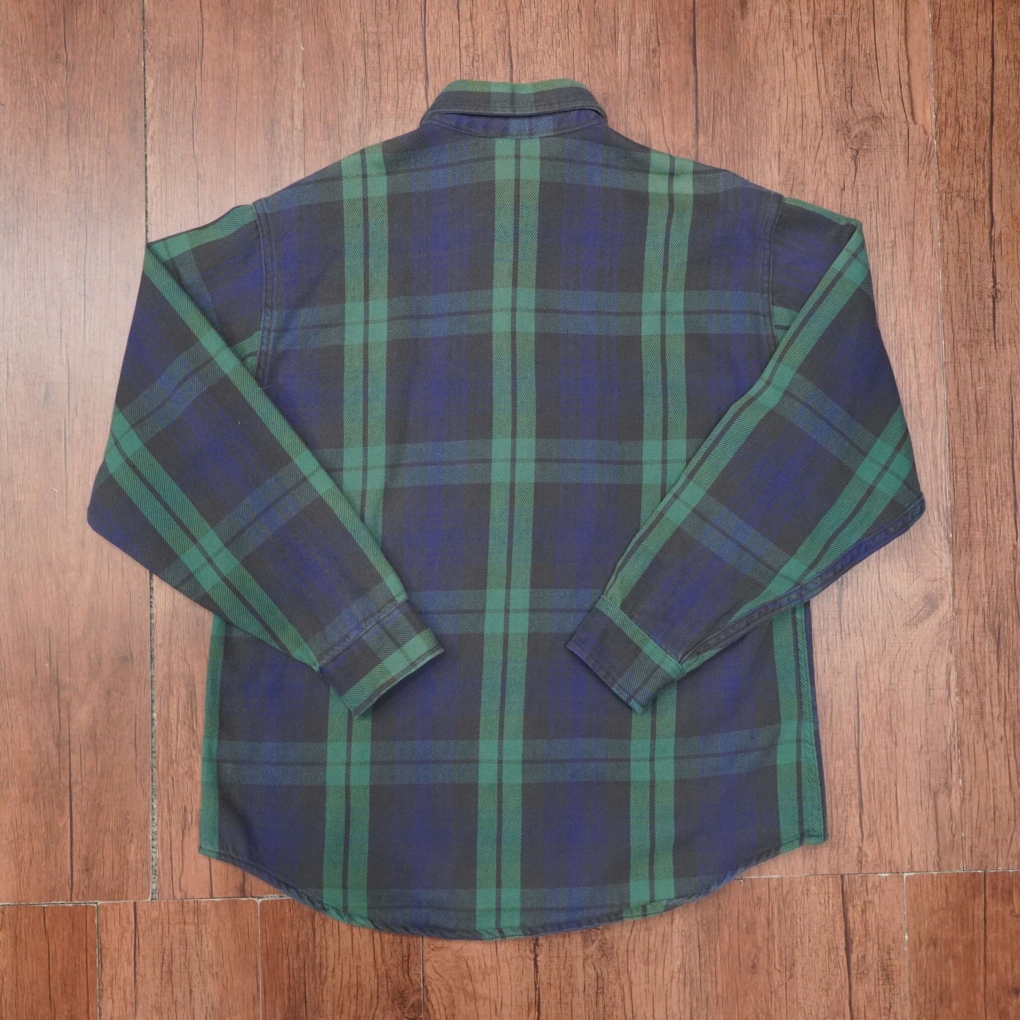 80s bigmac ブラックウォッチ ネルシャツ L regular /ビッグマック