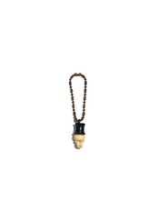 KEYCHAIN OF A SKULL WEARING A HAT