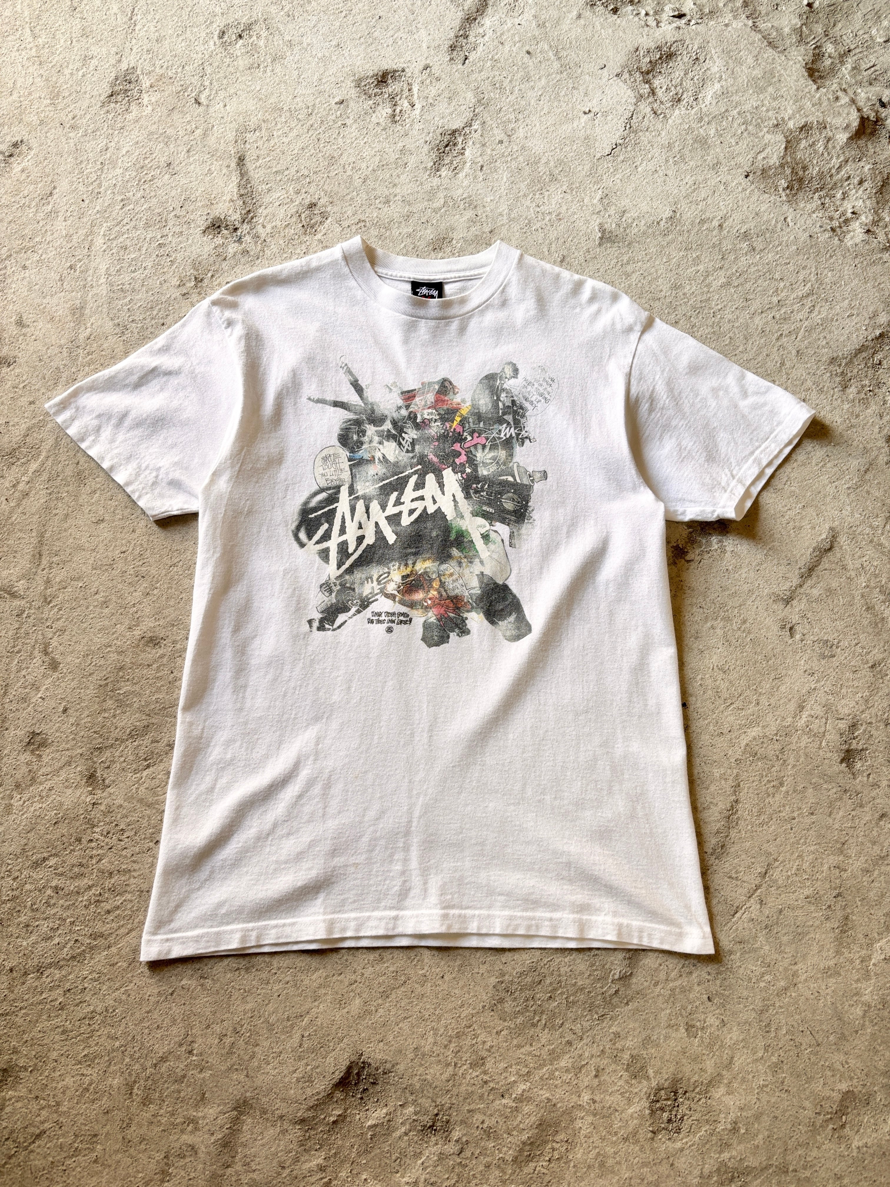 STUSSY × A TRIBE CALLED QUEST/35周年記念/Photo print Tee/M/フォトT