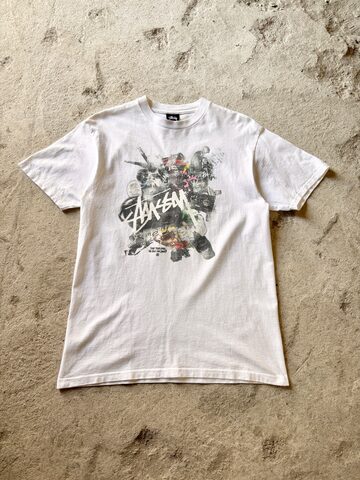 STUSSY × A TRIBE CALLED QUEST/35周年記念/Photo print Tee/M/フォトT