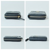 CHANEL シャネル クラシック キャビアスキン ジップ コイン カード フラグメント ケース ブラック AP1650