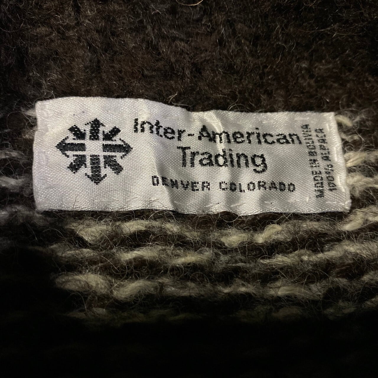 Inter-American Trading ノルディック柄 アルパカニットセーター