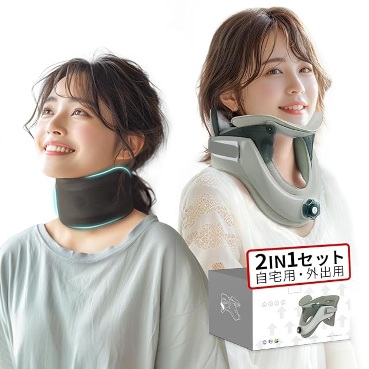 【セットアップ対応】2WAYストレッチスリットネックノースリーブ main image 0