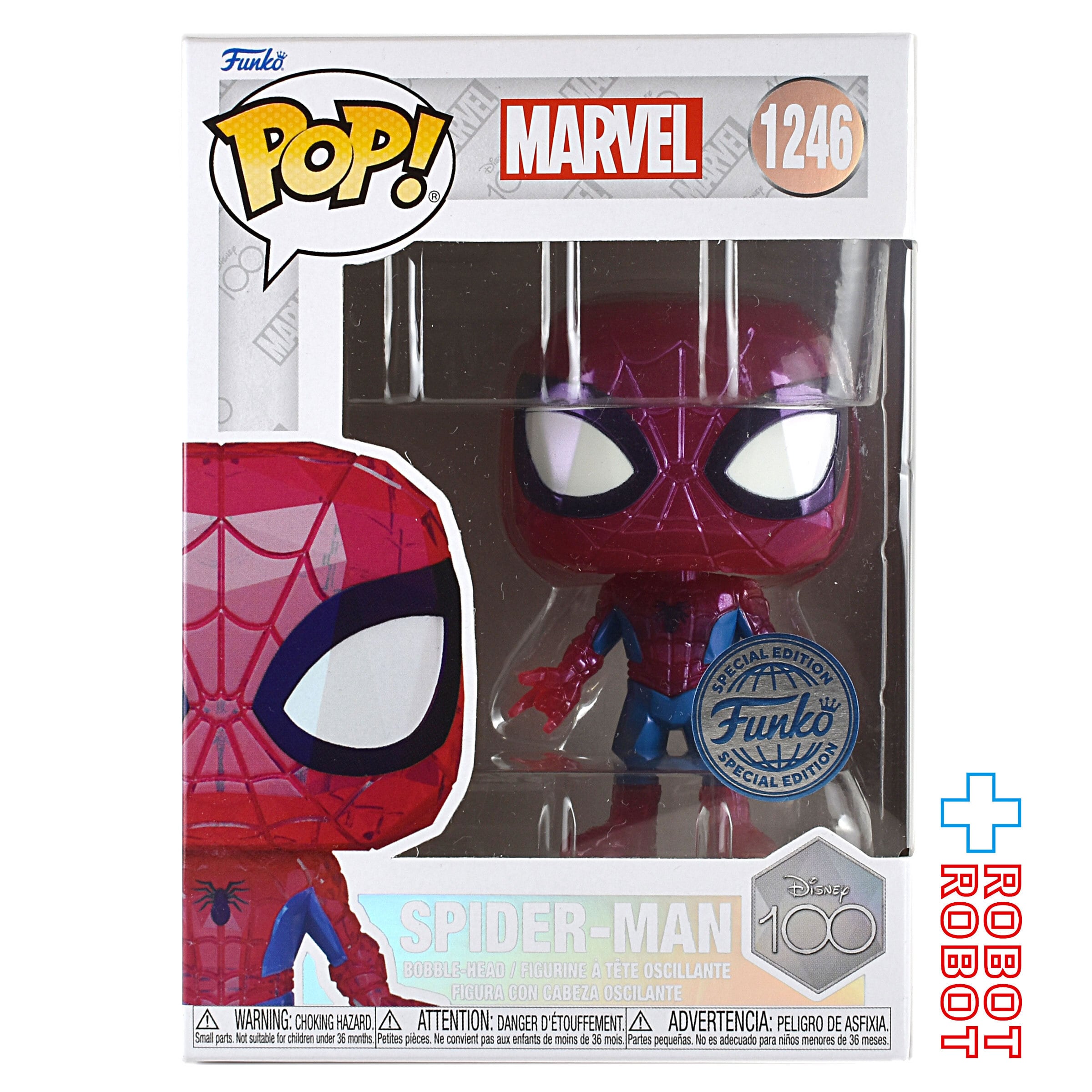 ファンコ POP! 1246 ディズニー 100周年 スパイダーマン スペシャル 