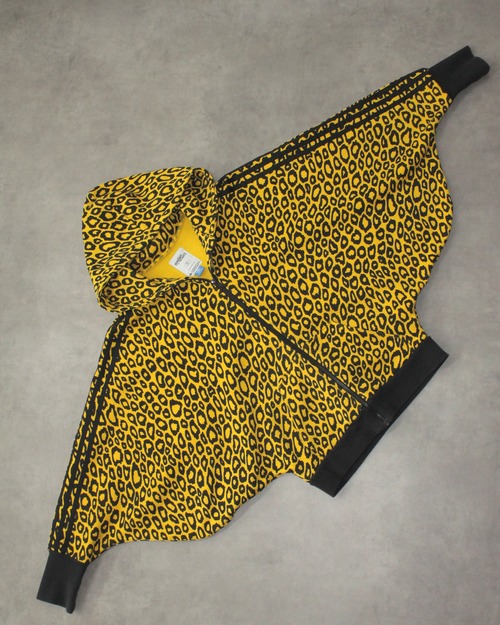 2009SS adidas × JEREMY SCOTT Leopard Pattern Zip-up Parka