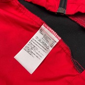 adidas GOLF アディダス ゴルフ ジップアップ 半袖 ウインドブレーカー ジャケット サイズ M /レッド/スポーツ