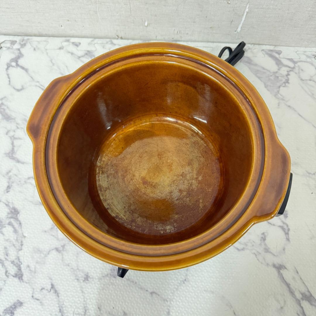 18557 陶器鍋 IMARFLEX クロックポット スロークッカー | リサイクル