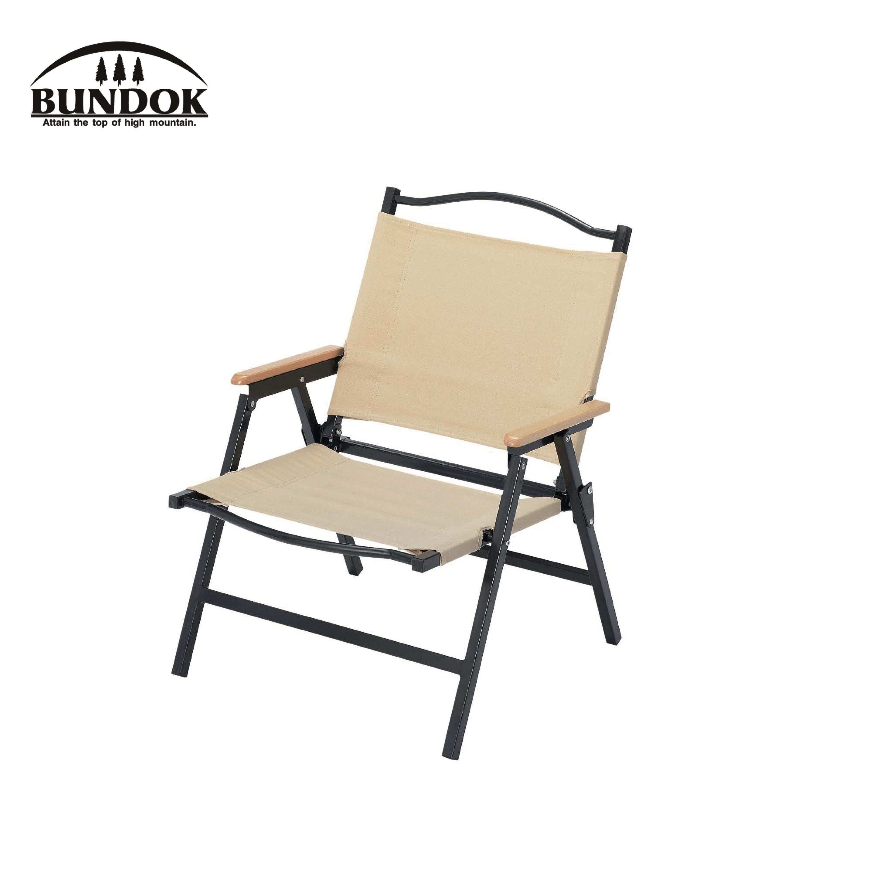 BUNDOK(バンドック)ロー スタイル チェア BD-115 ベージュ