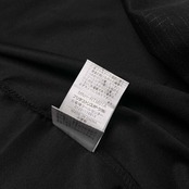 TOURSTAGE ツアーステージ ゴルフ ハーフジップ 半袖 ドライ ポロシャツ サイズ L /メンズ/ブラック×レッド